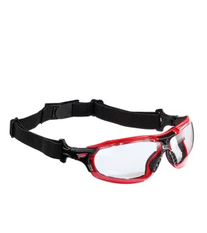 RED WING SAFETY SPECS CLEAR WITH STRAP